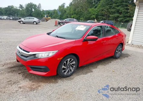 2016 Honda Civic Ex z USA, uszkodzony, nr VIN 2HGFC2F70GH533880